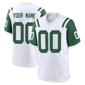 Davalo Custom NY.Jets White Classic Home Game Any Name & Numbers Stitched Jerseys