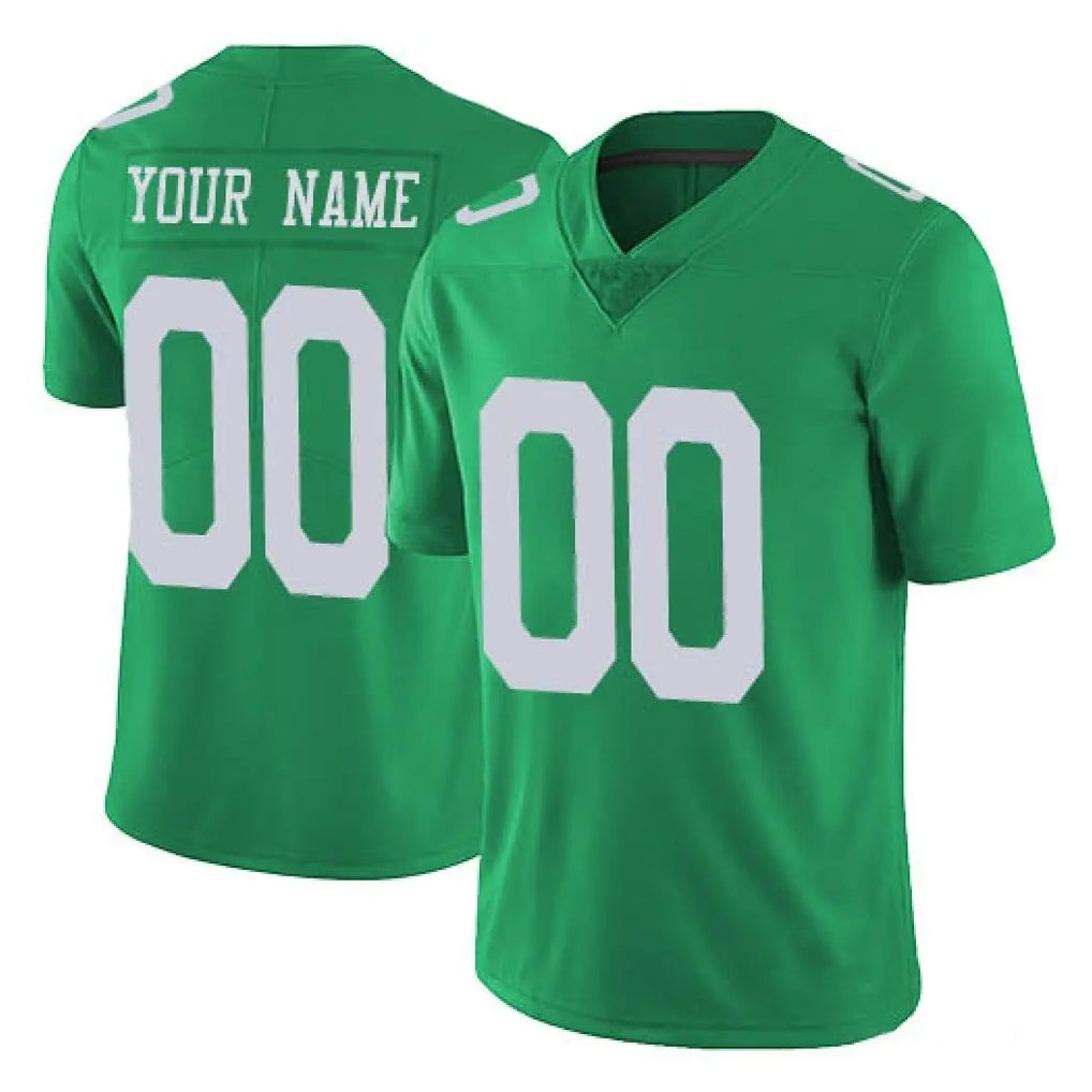 Davalo Custom P.Eagles Green Limited Vapor Untouchable Home Game Any Name & Numbers Stitched Jerseys