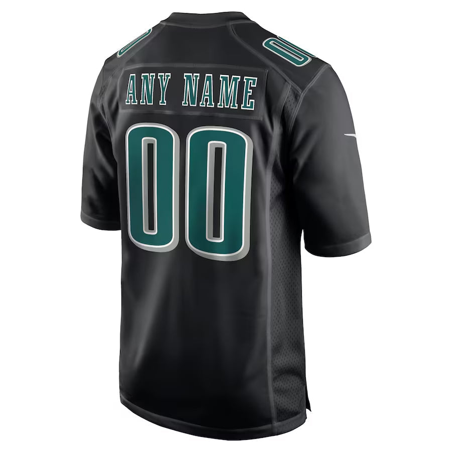 Davalo Custom P.Eagles Midnight Black Fashion Game Stitched Jerseys