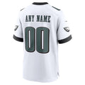Davalo Custom P.Eagles White Stitched Home Game Stitched Jerseys