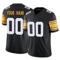 Davalo Custom P.Steelers Black Limited Alternate Vapor F.U.S.E. Home Game Any Name & Numbers Stitched Jerseys