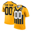 Davalo Custom P.Steelers Gold Legend Limited 1933 Throwback Performance Home Game Any Name & Numbers Stitched Jerseys