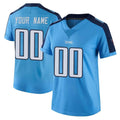 Davalo Custom T.Titans Light Blue Limited Color Rush Home Game Any Name & Numbers Stitched Jerseys