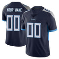 Davalo Custom T.Titans Navy Limited Vapor Untouchable Home Game Any Name & Numbers Stitched Jerseys