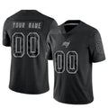 Davalo Custom TB.Buccaneers Black RFLCTV Limited Stitched Jerseys