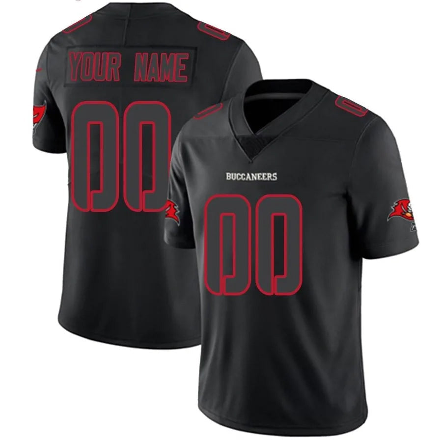 Davalo Custom TB.Buccaneers Limited Black Stitched Jerseys