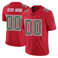 Davalo Custom TB.Buccaneers Red Limited Color Rush Home Game Any Name & Numbers Stitched Jerseys