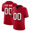 Davalo Custom TB.Buccaneers Red Limited Vapor F.U.S.E. Home Game Any Name & Numbers Stitched Jerseys