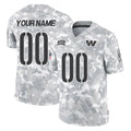 Davalo Custom W.Commanders Arctic Camo Limited Salute To Service Home Game Any Name & Numbers Stitched Jerseys