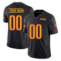 Davalo Custom W.Commanders Black Limited Vapor F.U.S.E. Home Game Any Name & Numbers Stitched Jerseys