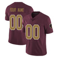 Davalo Custom W.Commanders Burgundy Alternate Vapor Untouchable Home Game Any Name & Numbers Stitched Jerseys
