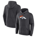 Davalo D.Broncos Ash One Color Pullover Hoodie Limited Blank Player Stitched Jerseys