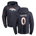 Davalo D.Broncos #0 Jonathon Cooper Player Navy Pullover Hoodie Limited Stitched Jerseys