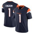 Davalo D.Broncos #1 Evan Engram Player Navy Limited Vapor F.U.S.E. Home Game Stitched Jerseys