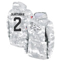Davalo D.Broncos #2 Pat Surtain II Player Arctic Camo Salute to Service Hoodies Limited Game Stitched Jerseys