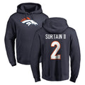 Davalo D.Broncos #2 Pat Surtain II Player Navy Pullover Hoodie Limited Stitched Jerseys