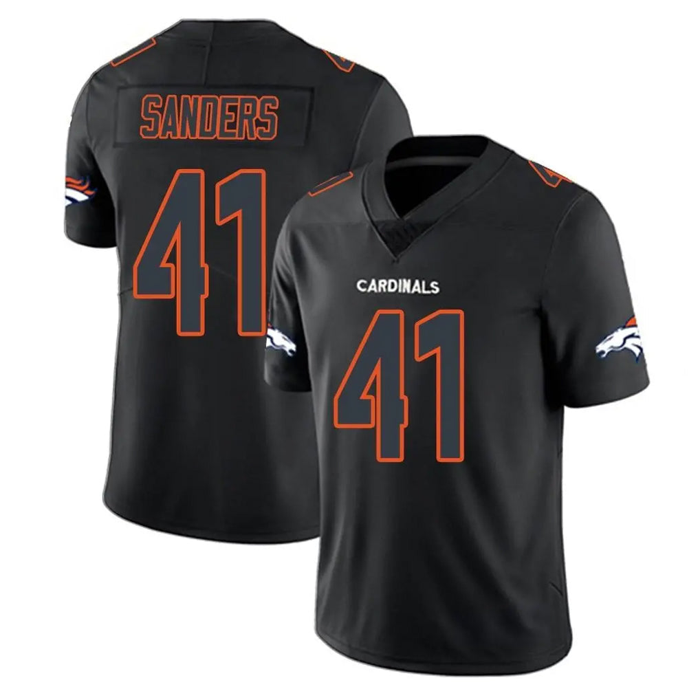 Davalo D.Broncos #41 Drew Sanders Player Black Impact Limited Game Stitched Jerseys