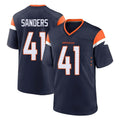 Davalo D.Broncos #41 Drew Sanders Player Navy Home Game Stitched Jerseys