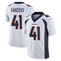 Davalo D.Broncos #41 Drew Sanders Player White Vapor Untouchable Limited Home Game Stitched Jerseys