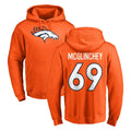 Davalo D.Broncos #69 Mike McGlinchey Player Orange Pullover Hoodie Limited Stitched Jerseys