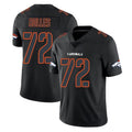 Davalo D.Broncos #72 Garett Bolles Player Black Impact Limited Game Stitched Jerseys