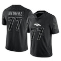 Davalo D.Broncos #77 Quinn Meinerz Player Black Reflective Limited Stitched Jerseys