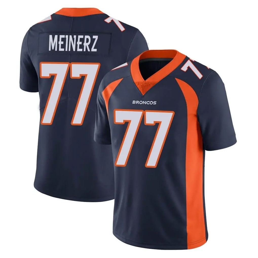 Davalo D.Broncos #77 Quinn Meinerz Player Navy Vapor Untouchable Limited Game Stitched Jerseys