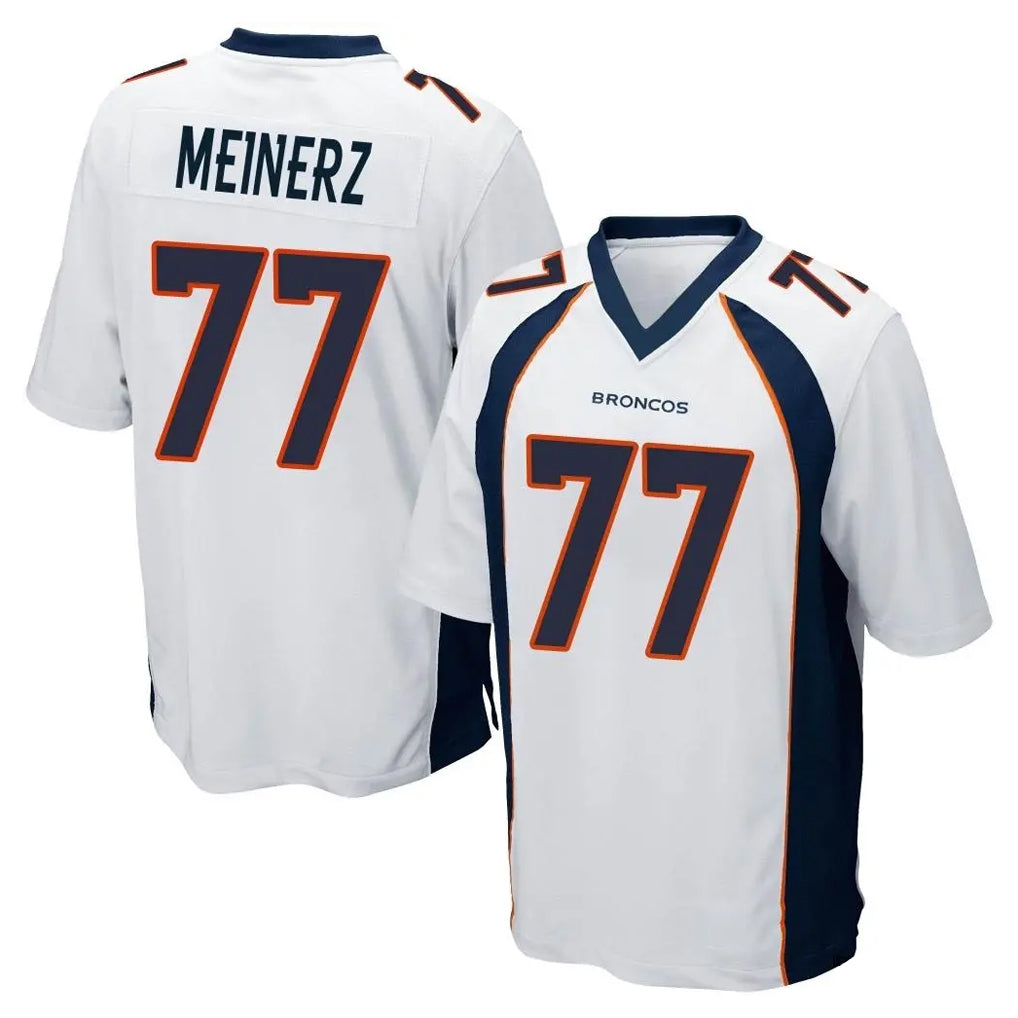 Davalo D.Broncos #77 Quinn Meinerz Player White Game Stitched Jerseys