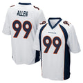 Davalo D.Broncos #99 Zach Allen Player White Game Stitched Jerseys