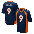 Davalo D.Broncos #9 Talanoa Hufanga Player Navy Game Stitched Jerseys