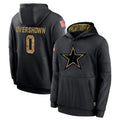 Davalo D.Cowboys #0 DeMarvion Overshown Player Black Salute to Service Pullover Hoodies Limited Stitched Jerseys