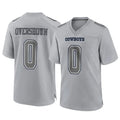 Davalo D.Cowboys #0 DeMarvion Overshown Player Gray Atmosphere Fashion Home Game Stitched Jerseys