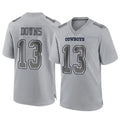 Davalo D.Cowboys #13 Caleb Downs Player Gray Atmosphere Fashion Home Game Stitched Jerseys