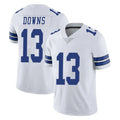 Davalo D.Cowboys #13 Caleb Downs Player White Vapor Untouchable Limited Home Game Stitched Jerseys