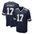 Davalo D.Cowboys #17 Brandon Aubrey Player Navy Home Game Stitched Jerseys