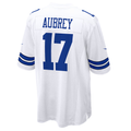Davalo D.Cowboys #17 Brandon Aubrey White Game Stitched Jerseys