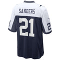 Davalo D.Cowboys #21 Deion Sanders Player Navy Alternate Game Stitched Jerseys