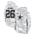 Davalo D.Cowboys #26 DaRon Bland Player Arctic Camo Salute to Service Hoodies Limited Game Stitched Jerseys