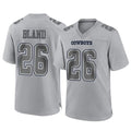 Davalo D.Cowboys #26 DaRon Bland Player Gray Atmosphere Fashion Home Game Stitched Jerseys