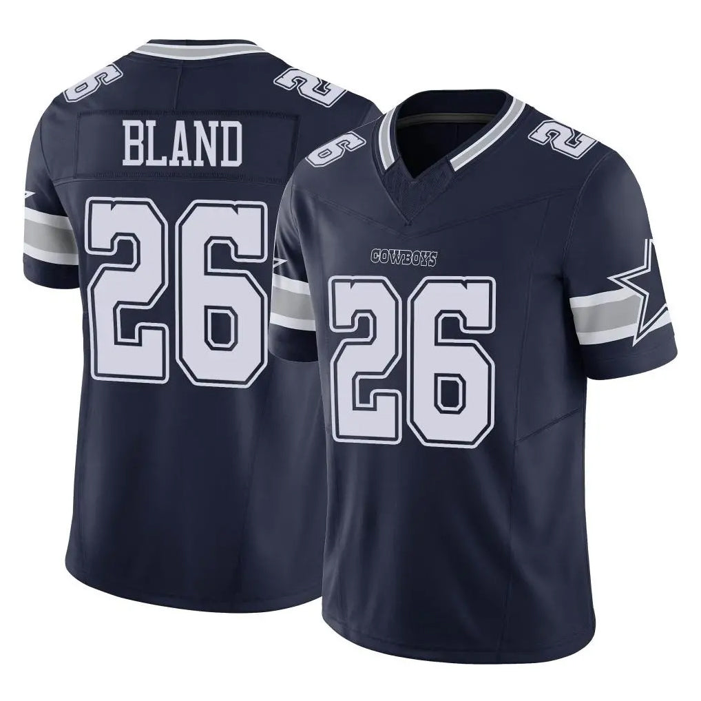 Davalo D.Cowboys #26 DaRon Bland Player Navy Limited Vapor F.U.S.E. Home Game Stitched Jerseys