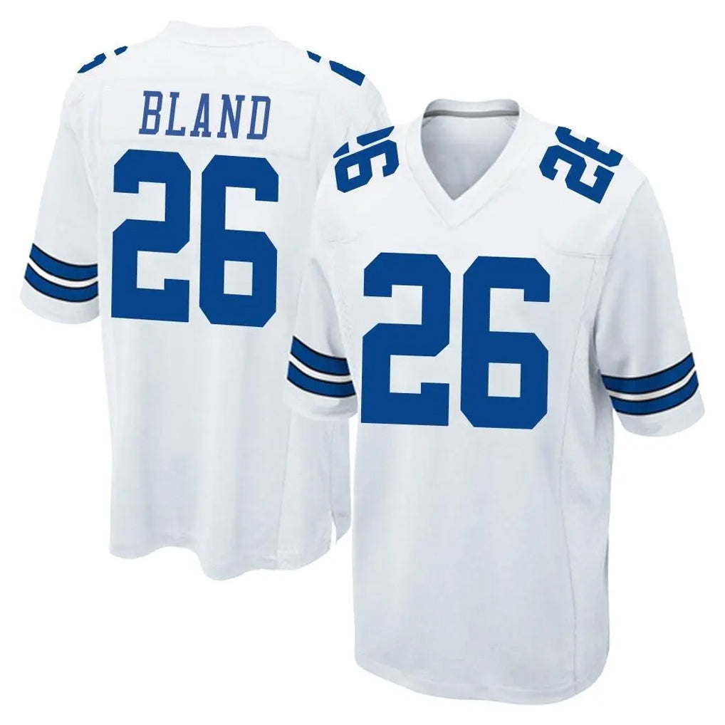 Davalo D.Cowboys #26 DaRon Bland Player White Home Game Stitched Jerseys