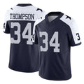 Davalo D.Cowboys #34 Jalen Thompson Player Navy-White Limited Alternate Vapor F.U.S.E. Home Game Stitched Jerseys