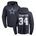 Davalo D.Cowboys #34 Jalen Thompson Player Navy Pullover Hoodies Limited Stitched Jerseys