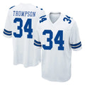 Davalo D.Cowboys #34 Jalen Thompson Player White Home Game Stitched Jerseys
