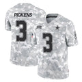 Davalo D.Cowboys #3 George Pickens Player Arctic Camo Salute to Service Limited Home Game Stitched Jerseys