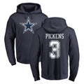 Davalo D.Cowboys #3 George Pickens Player Navy Pullover Hoodies Limited Stitched Jerseys
