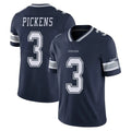Davalo D.Cowboys #3 George Pickens Player Navy Vapor Untouchable Limited Home Game Stitched Jerseys