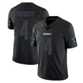 Davalo D.Cowboys #4 Dak Prescott Player Black Impact Limited Home Game Stitched Jerseys