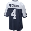 Davalo D.Cowboys #4 Dak Prescott Player Navy Alternate Game Stitched Jerseys