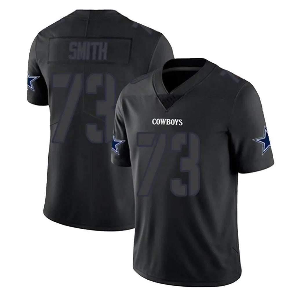 Davalo D.Cowboys #73 Tyler Smith Player Black Impact Limited Home Game Stitched Jerseys